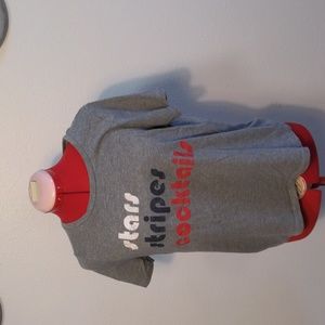 Stars Stripes Cocktails women's shirt